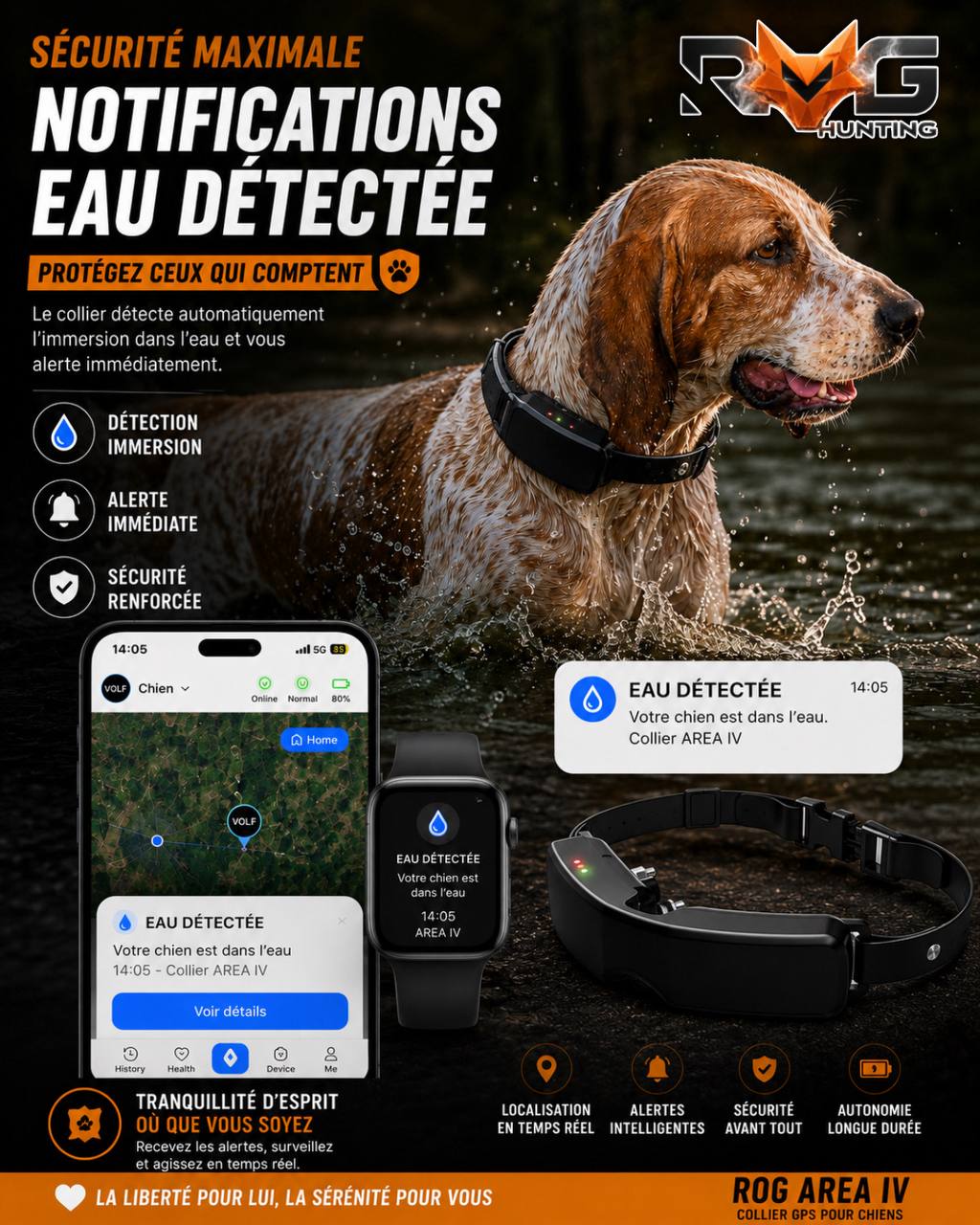 App RoG με ειδοποίηση βύθισης