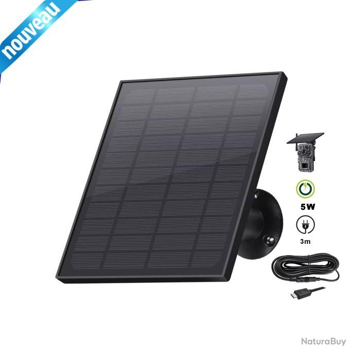 Panneau Solaire 6W pour Caméra de Chasse RoG 360-GPS
