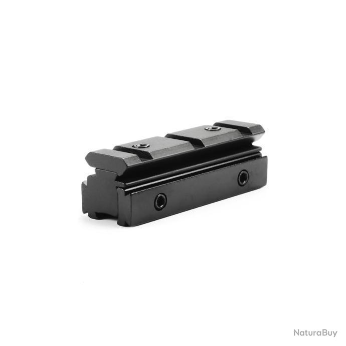 Rail de Conversion long 11mm vers 20mm Weaver/Picatinny — vue 2
