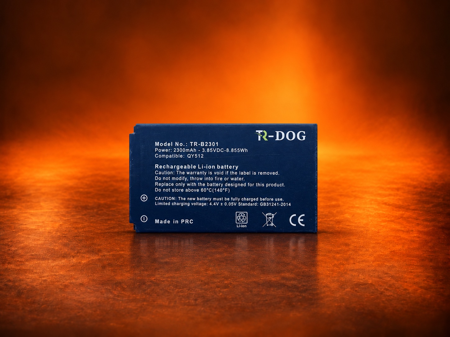 Batterie GPS TR Dog 2300 mAh - 3.85 VDC