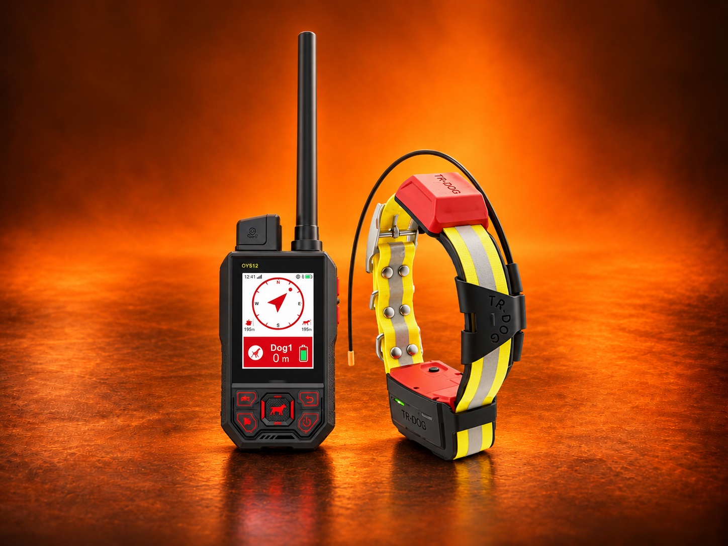 Pack GPS Chasse TR DOG V2 + Collier TR DOG V2 – Kit Complet