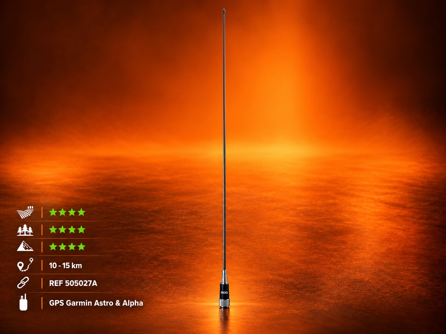 Tige Antenne Iron 130 cm
