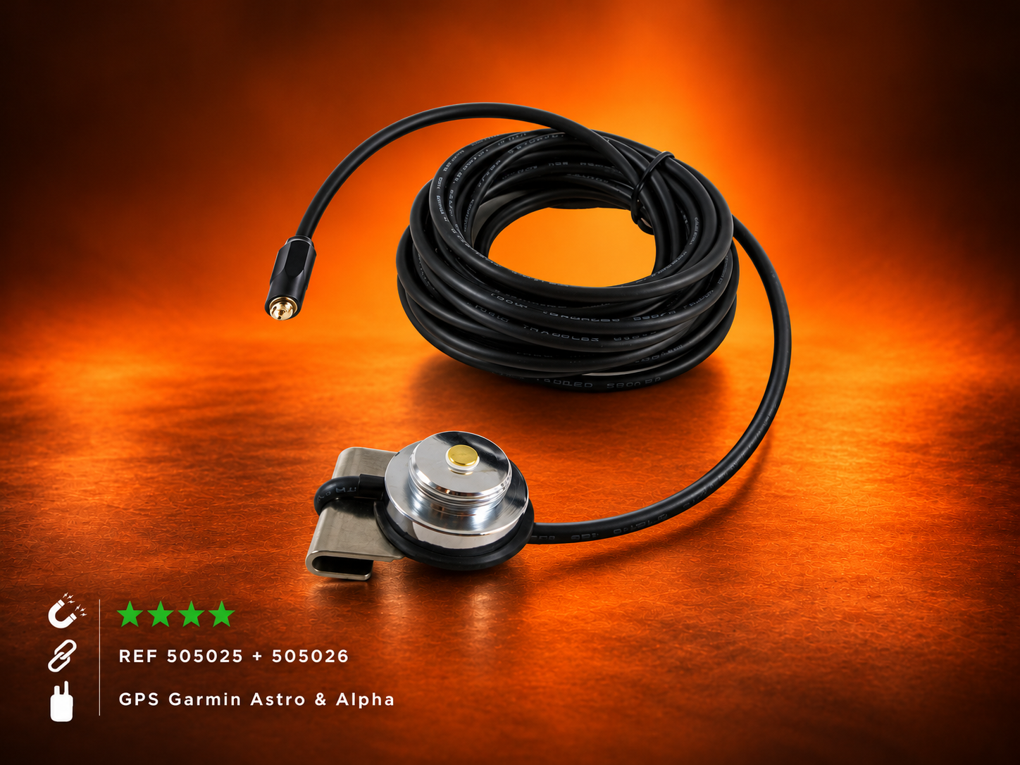 Support d'antenne Black Edition pour 4X4