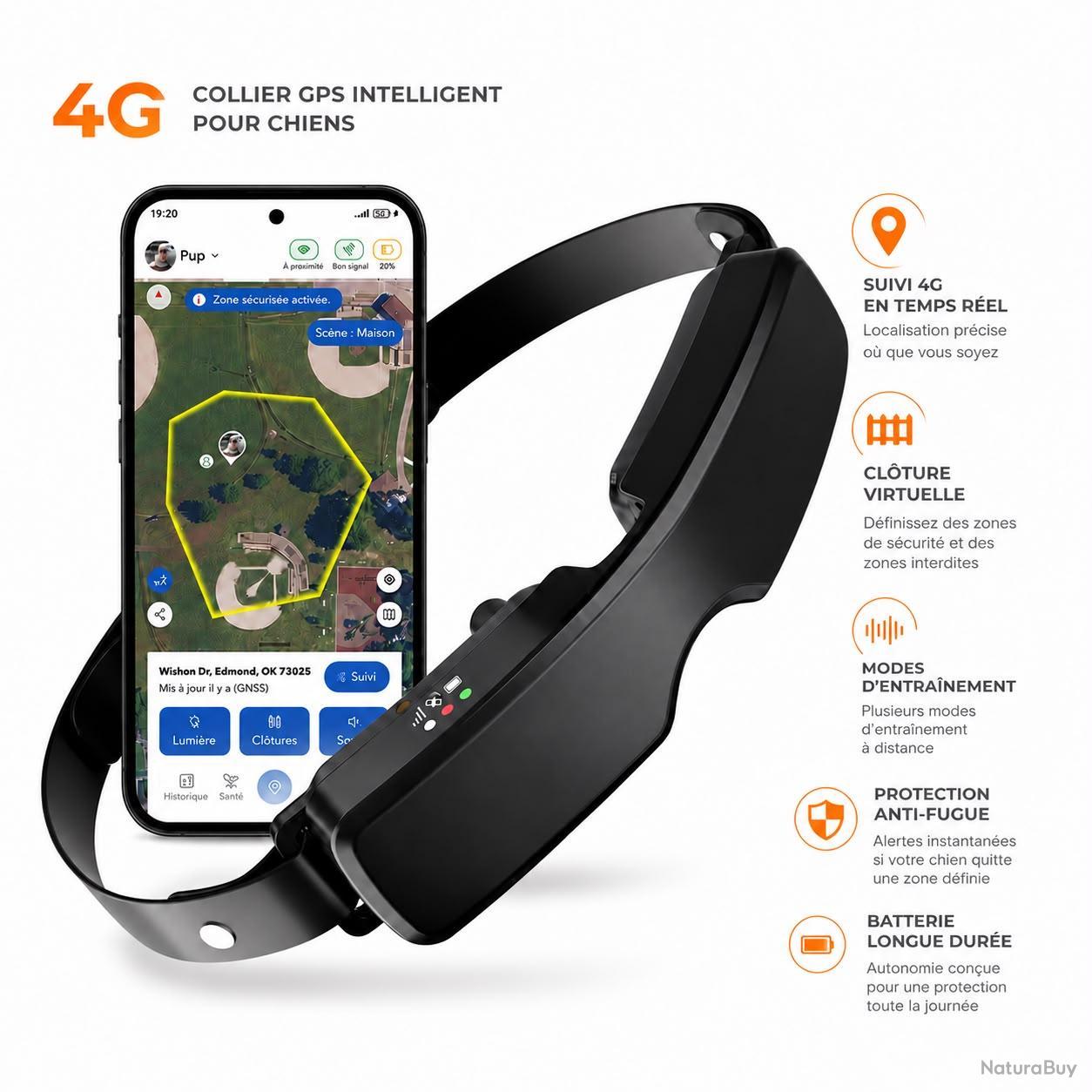 RoG Area IV : Le collier GPS qui remplace tout — pour 165 €