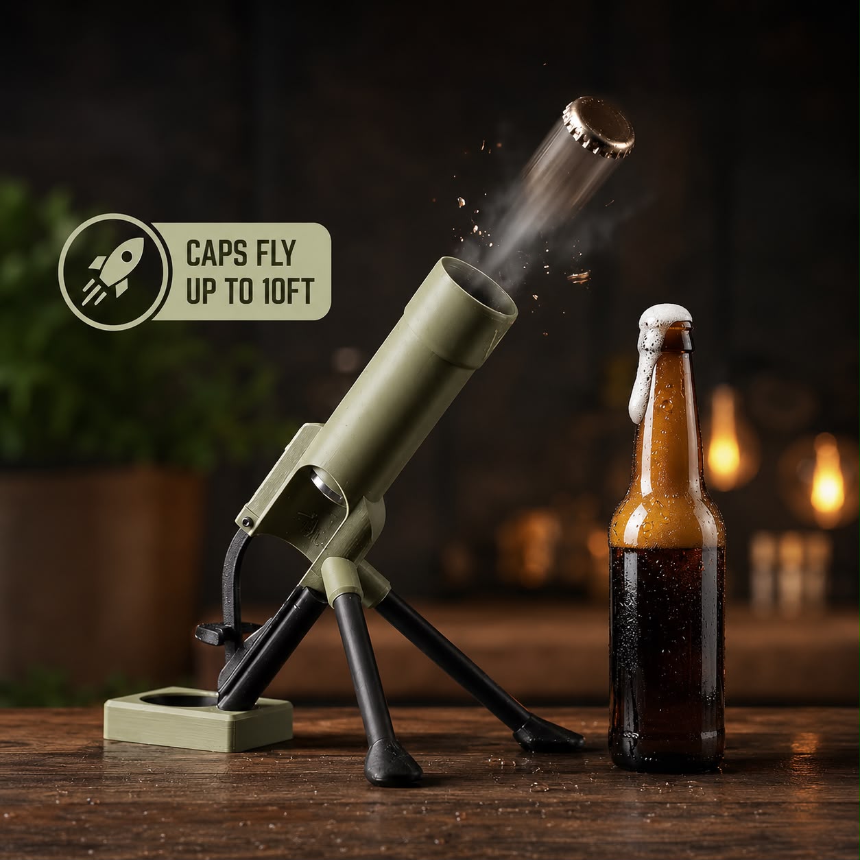 Rocket Beer — Décapsuleur Lance-Roquettes — vignette 3