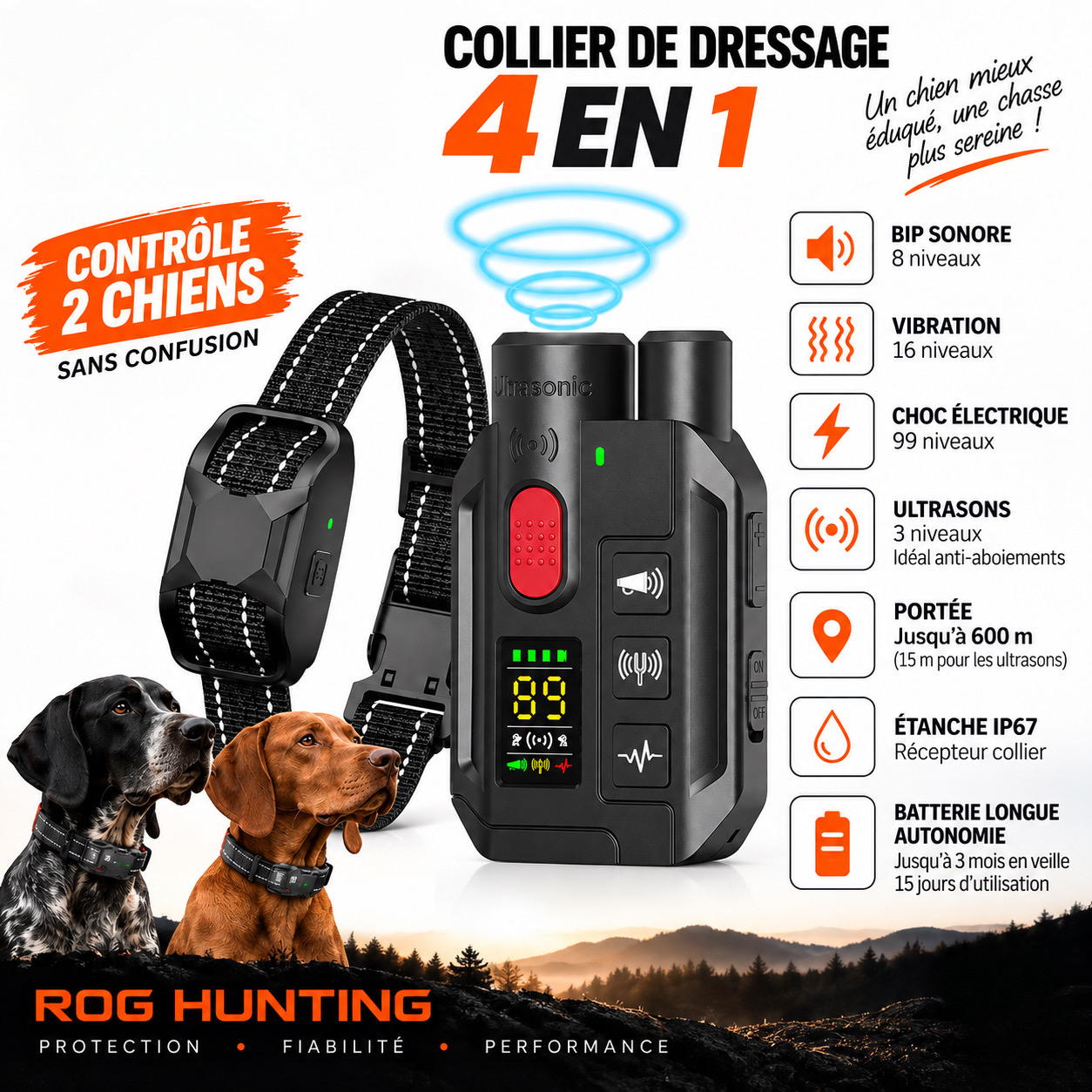 Kit de Dressage RoG T3000 4 en 1