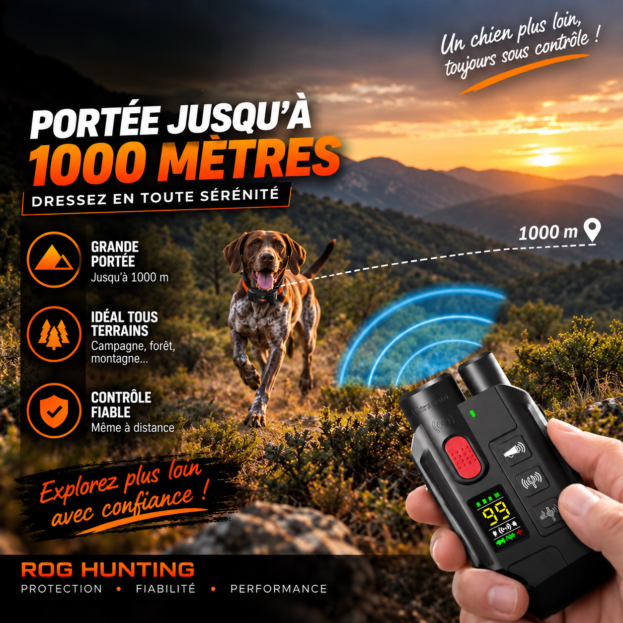 Kit de Dressage RoG T3000 4 en 1