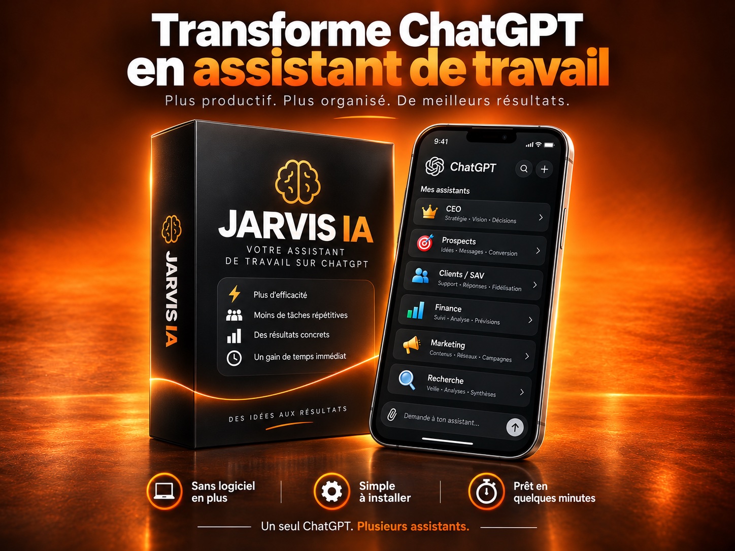 JARVIS IA — Trasforma ChatGPT in assistente di lavoro