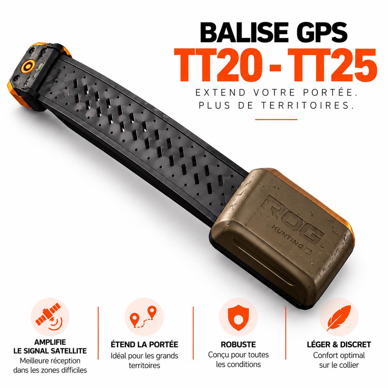 Balise GPS RoG TT20–TT25