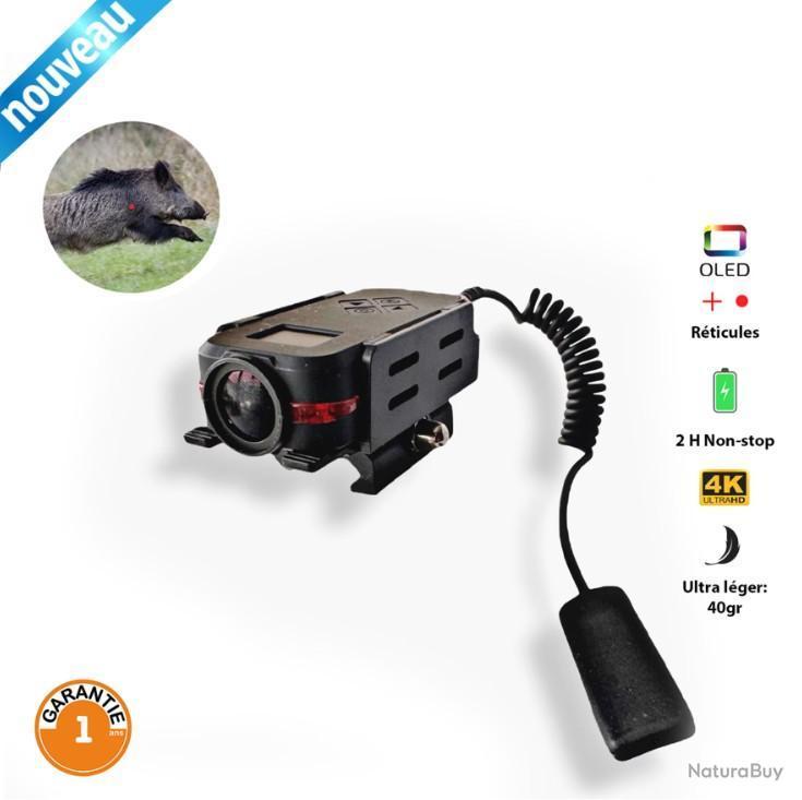 RoG-Cam – Caméra de Chasse avec Montage Picatinny Universel
