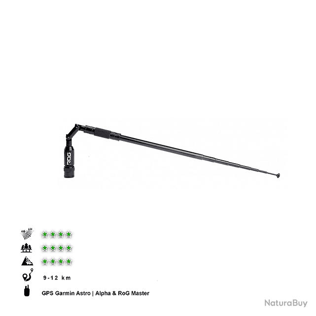 Antenne télescopique Ibiza 125cm RoG / TR DOG V2