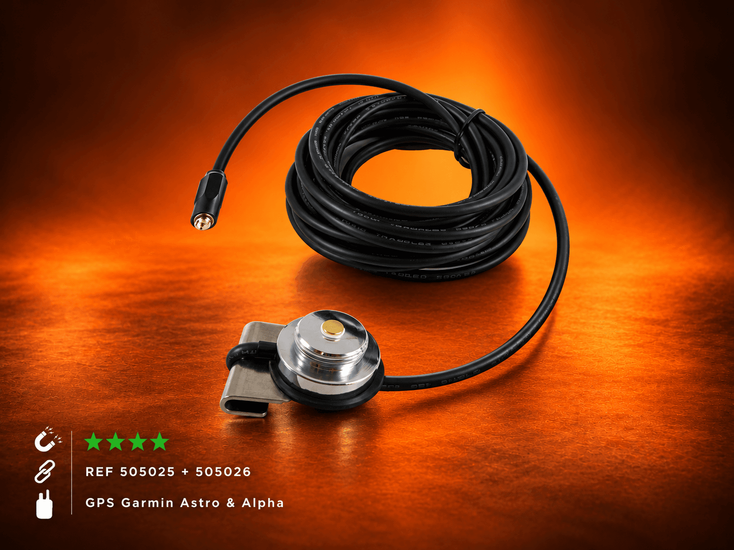 Support d'antenne Black Edition pour 4X4
