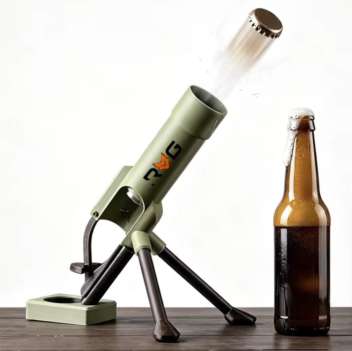 Rocket Beer — Décapsuleur Lance-Roquettes