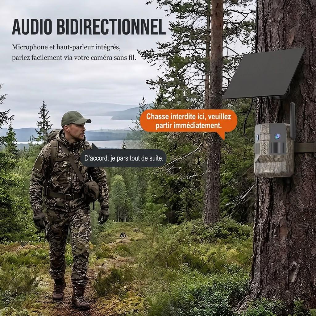 RoG TWIN – Caméra de chasse Live solaire 4G double objectif 180° — vignette 3