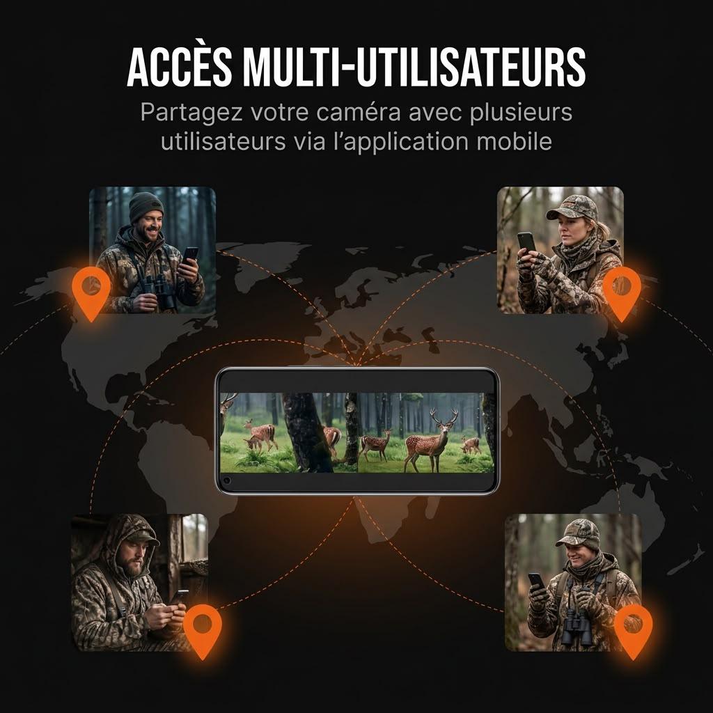 RoG TWIN – Caméra de chasse Live solaire 4G double objectif 180° — vignette 5