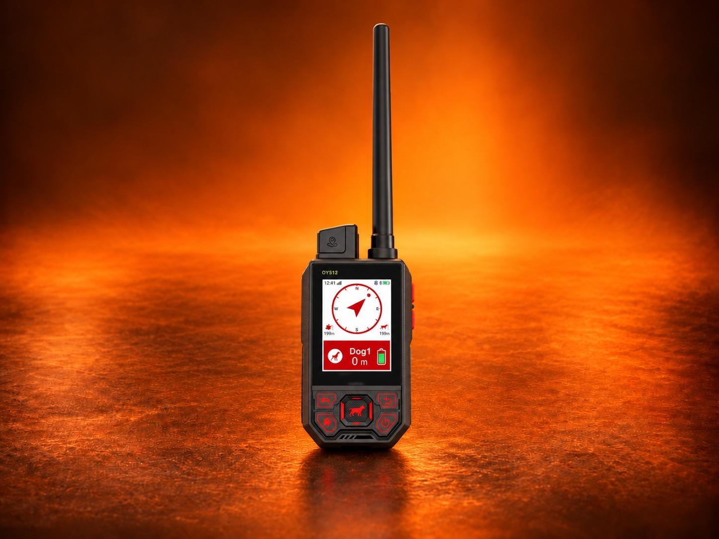 Centrale GPS TR DOG V2 – Télécommande Chasse Multi-Chiens VHF 4G