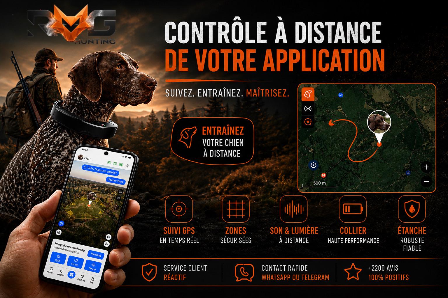 RoG Area IV : Le collier GPS qui remplace tout — pour 165 €