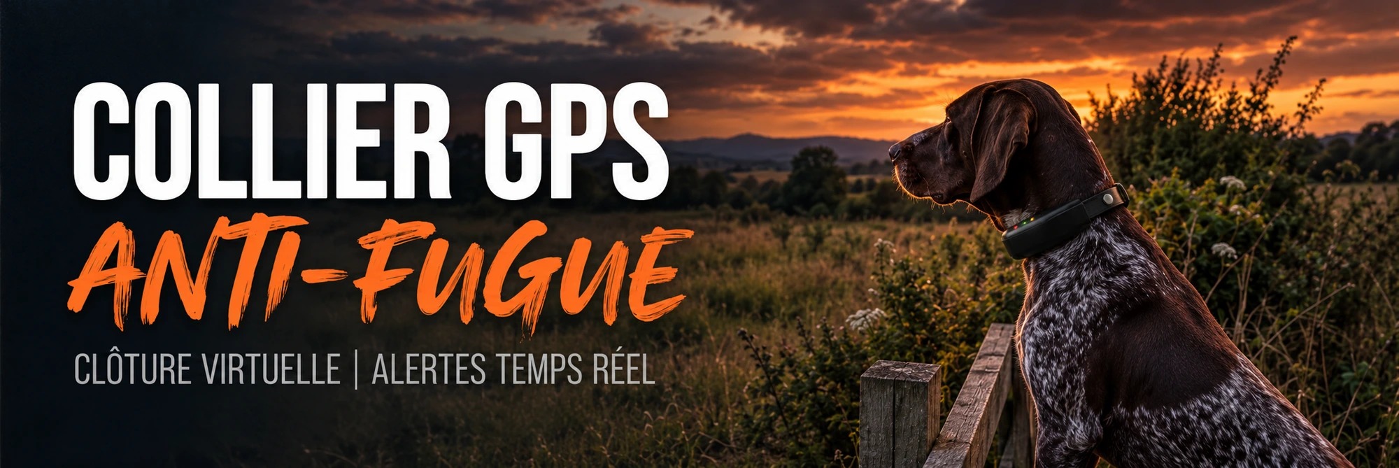 Collier GPS Anti-Fugue pour Chien